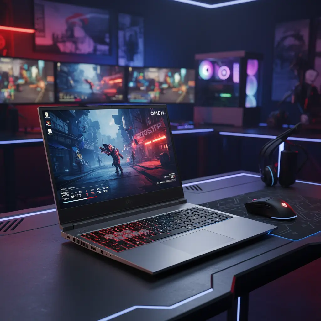 اكتشف لابتوب HP Omen 16-AE0075CL مراجعة شاملة عن وحش الألعاب الجديد