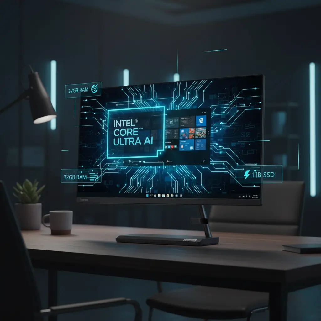 Lenovo IdeaCentre AIO 3 27IAP7 مراجعة شاملة لجهاز all in one واسعار الكمبيوتر في مصر 2025