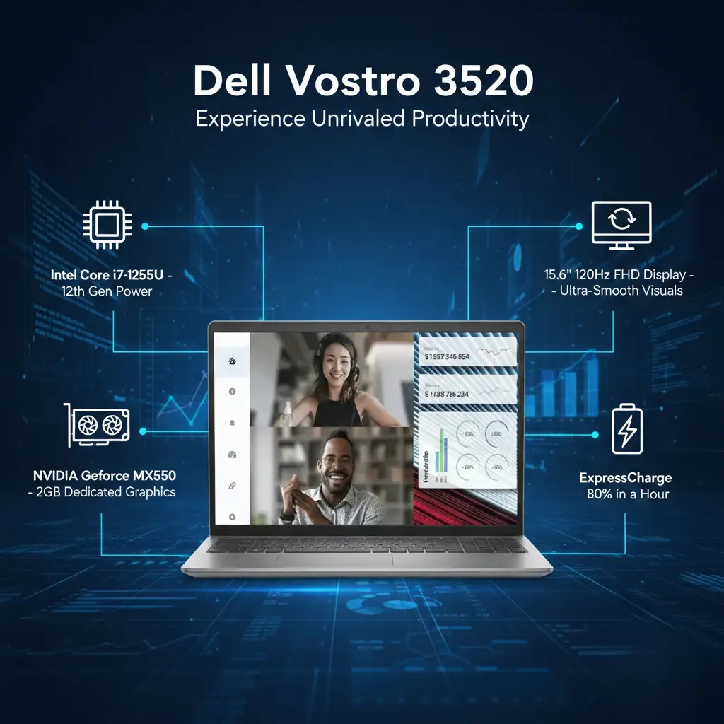 مواصفات وسعر Dell Vostro 3520 هل هو اللاب الاقتصادي الذي ننتظره في2026 ؟