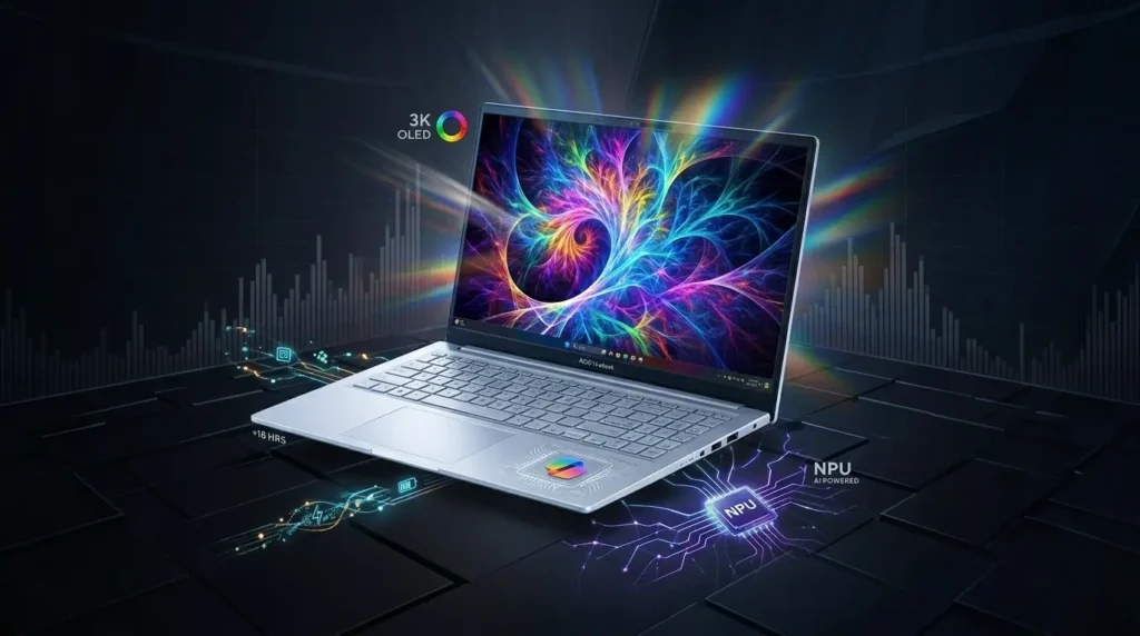 لا تشترِ لابتوب جديد قبل رؤية Asus Vivobook S15 . عصر الـ AI بدأ!