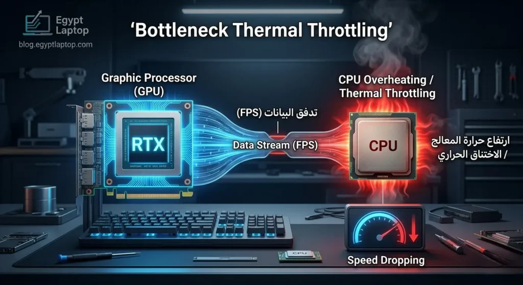 Bottleneck Thermal Throttling