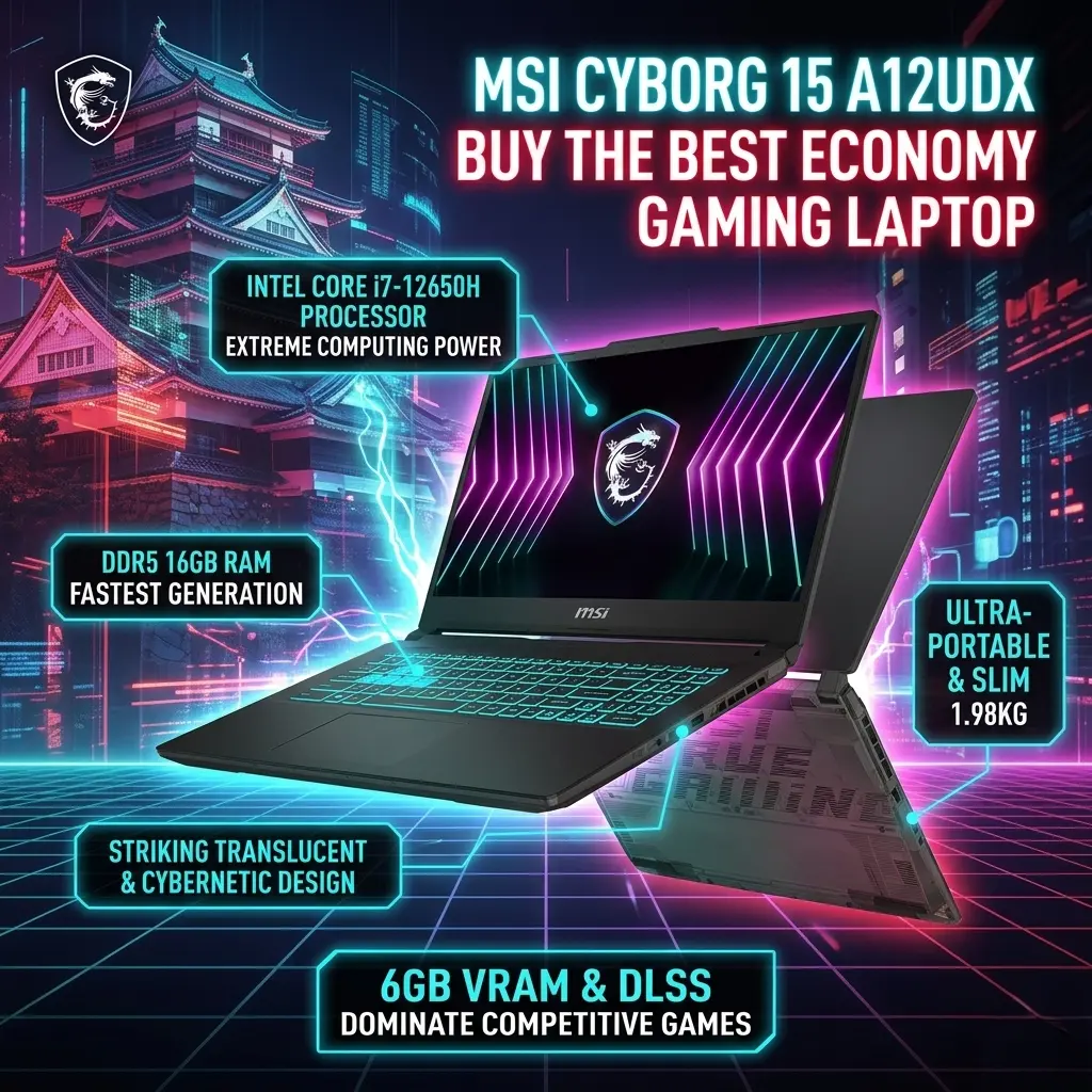 MSI Cyborg 15 A12UDX