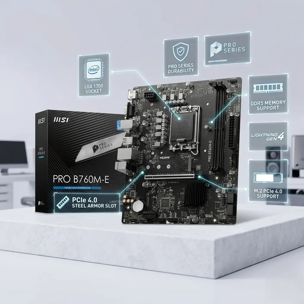 MSI PRO B760M-E DDR5
