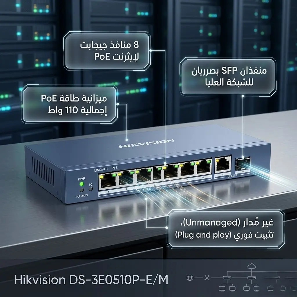 Hikvision DS-3E0510P-E/M